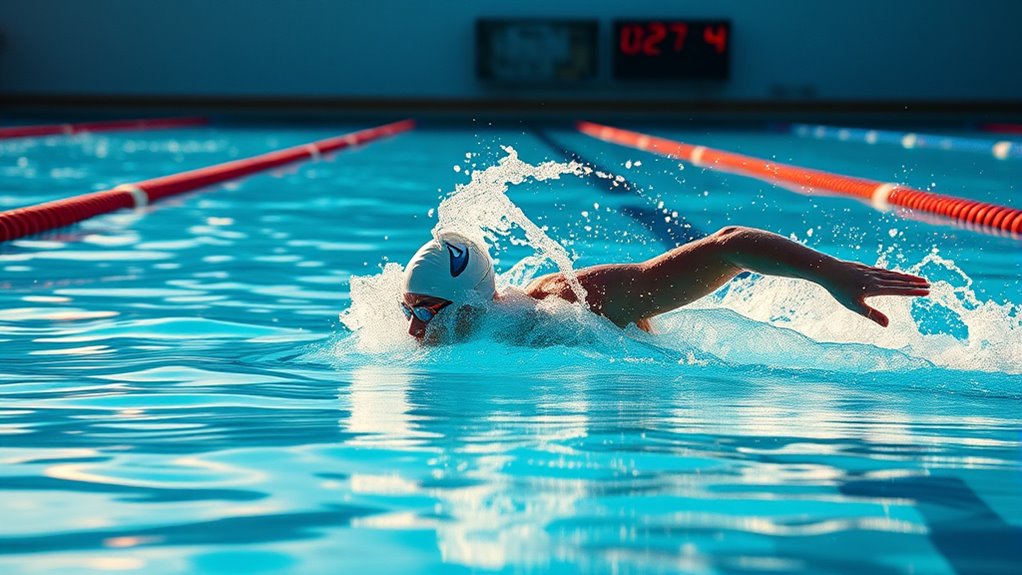 swimming interval speed training