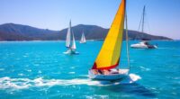 variety of sailboat designs