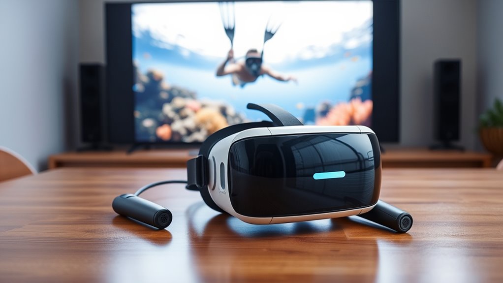 virtual diving simulation training