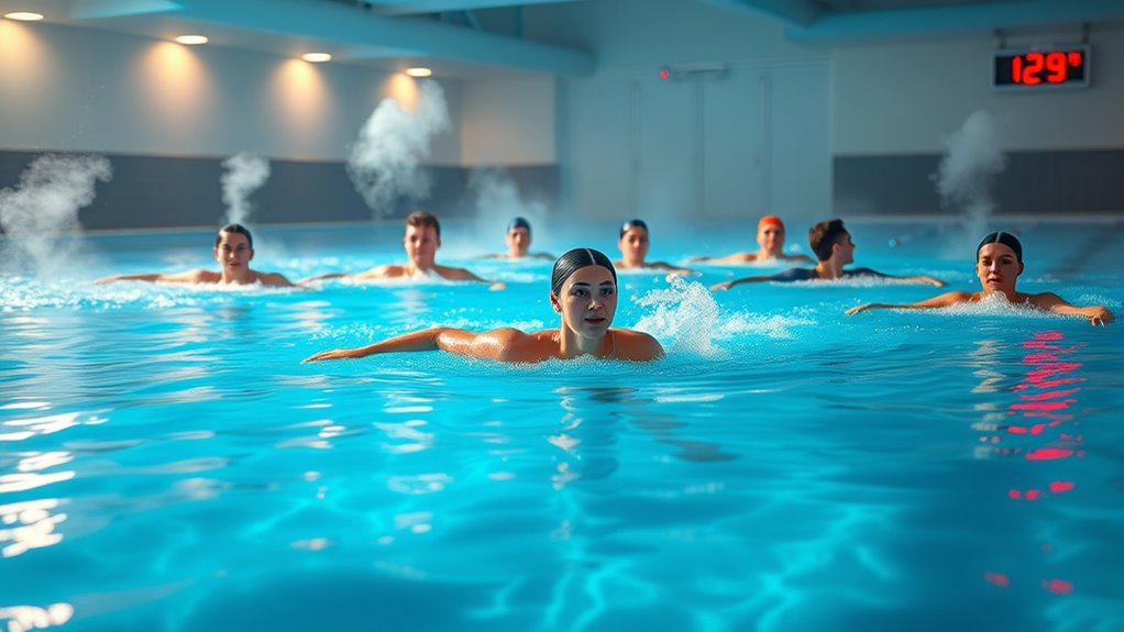 warm water enhances recovery