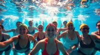 water exercise boosts heart health