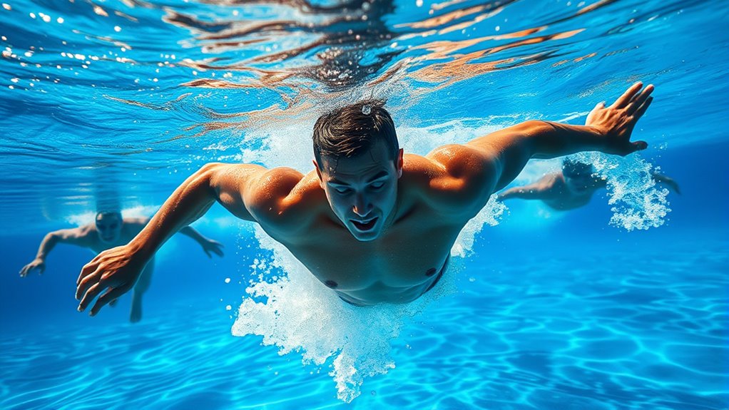 water workouts increase muscle strength