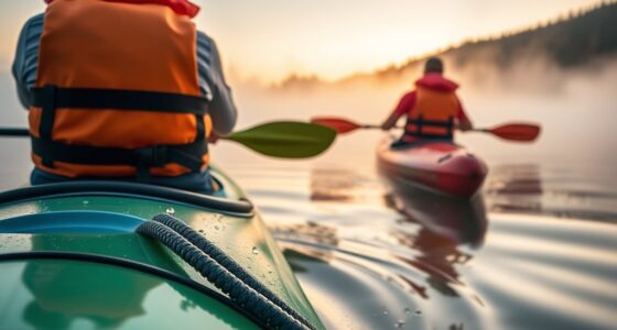 wear life jackets leash