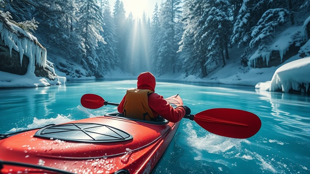 winter kayaking gear checks