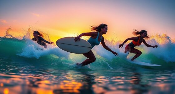 women pioneers in surfing