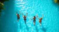 yoga and aqua aerobics