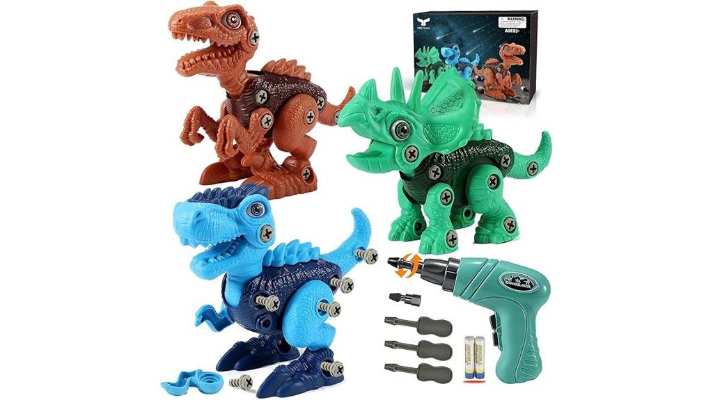 electric drill dinosaur kit