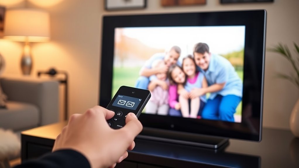 email photo sharing features