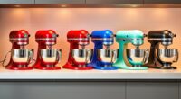 top kitchenaid mixer colors
