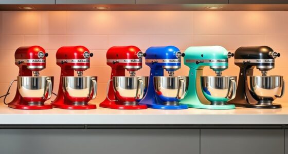 top kitchenaid mixer colors