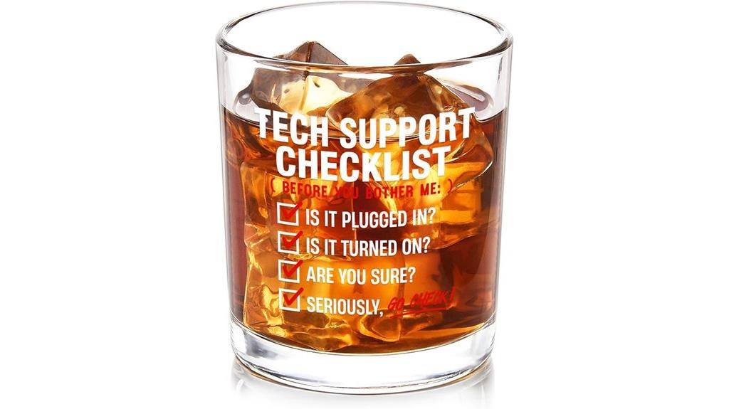 whiskey glass gift set