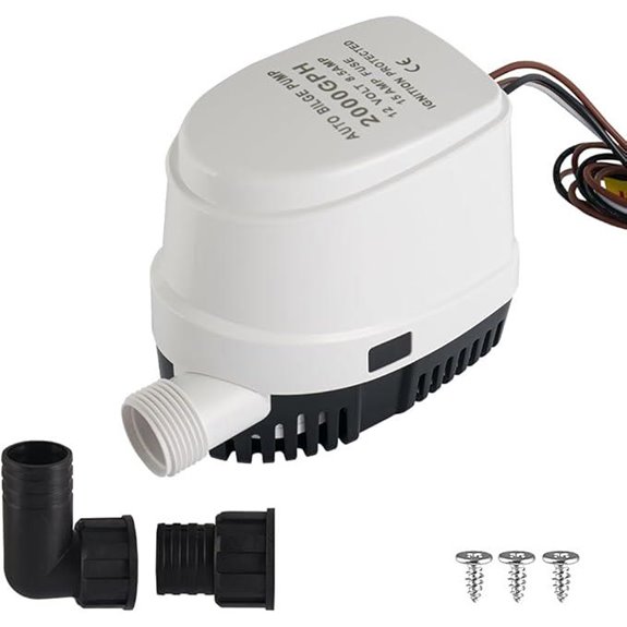 12v 2000 gph pump