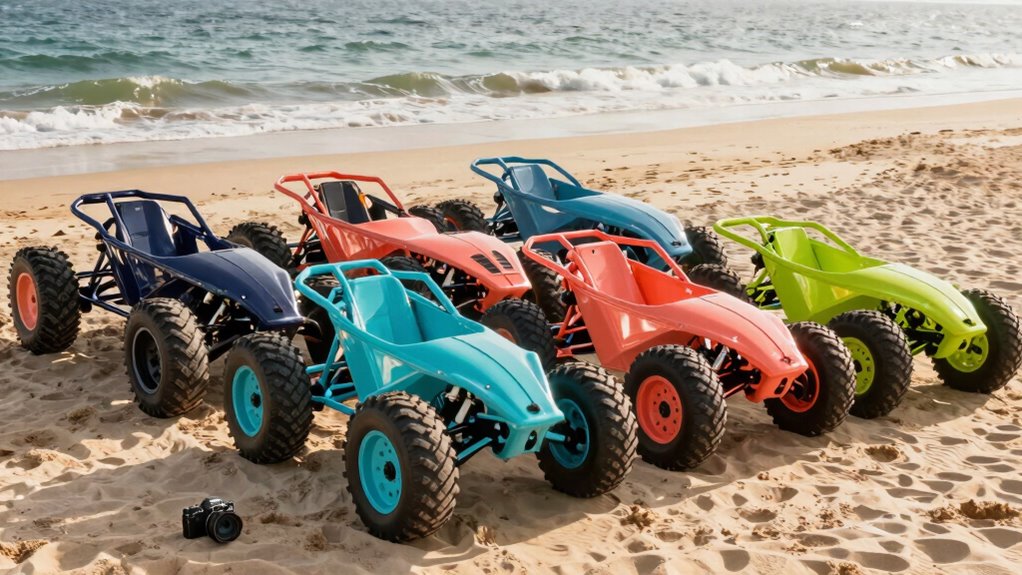 beach wagons with large wheels