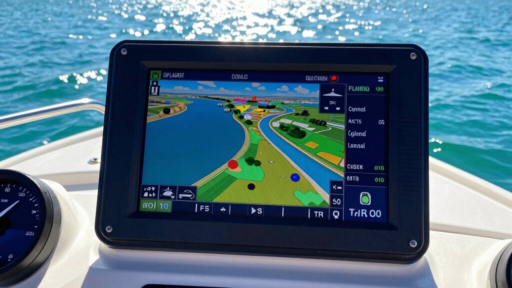 chartplotter size for navigation