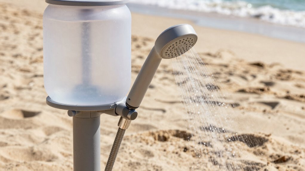check water inlet and pump