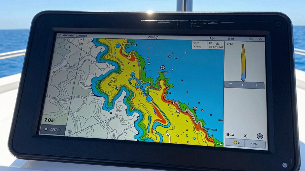 choose appropriate chartplotter size