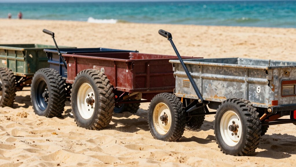 choose wide durable wheels