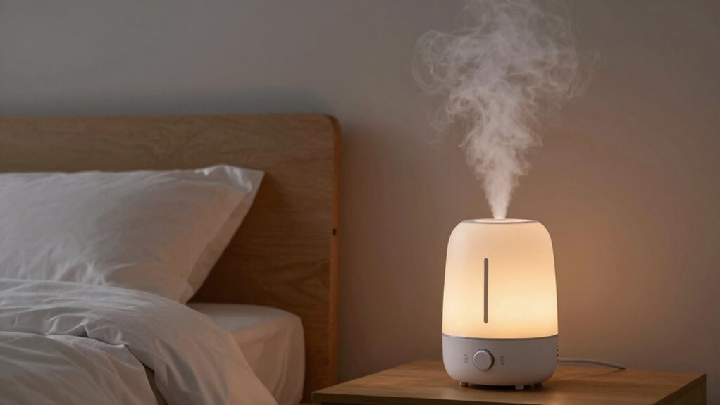 cool mist quieter operation