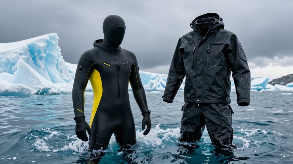 drysuit vs dry top