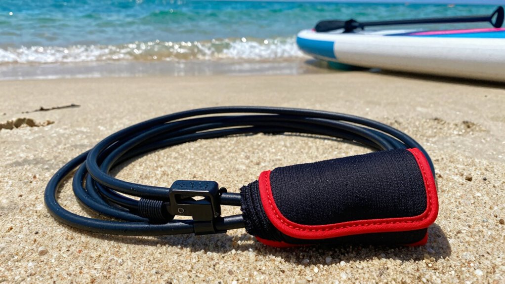 durable comfortable paddleboard leash