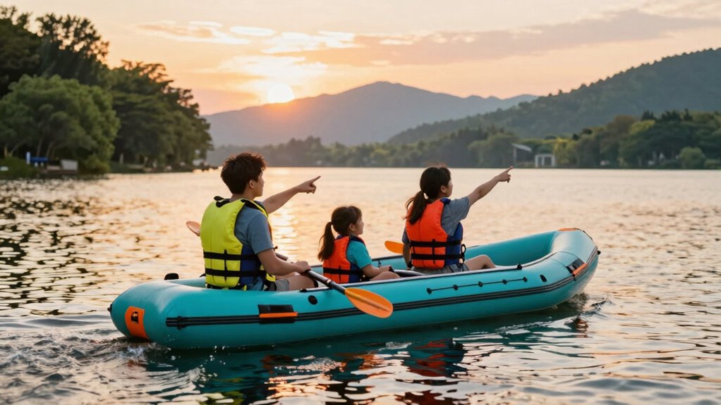 family friendly durable portable canoe