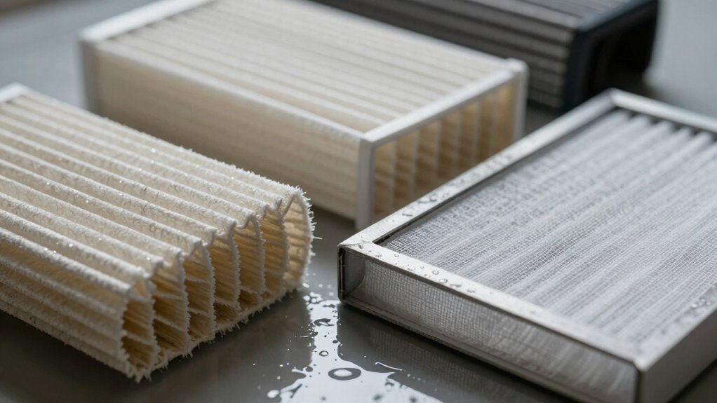 filter material and compatibility