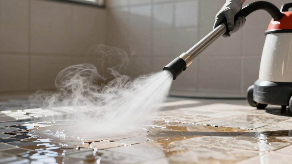 hot steam enhances not replaces