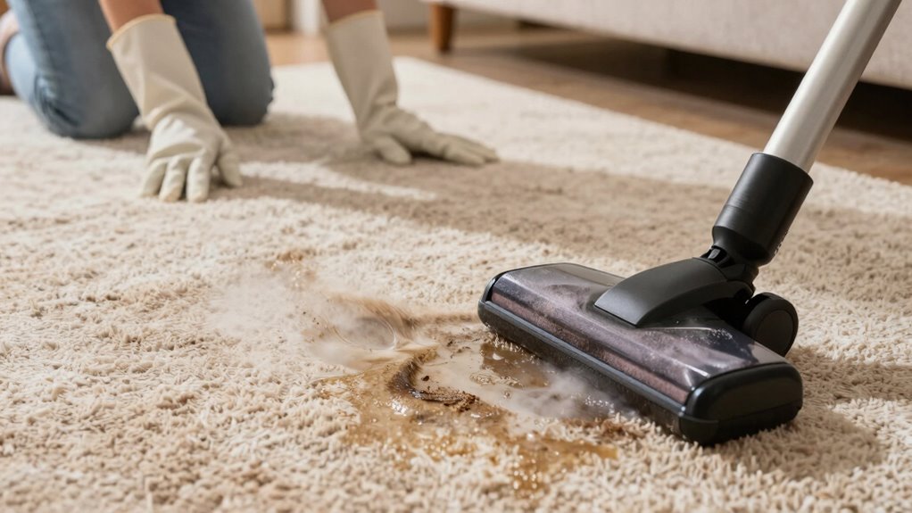 identify clean neutralize dry