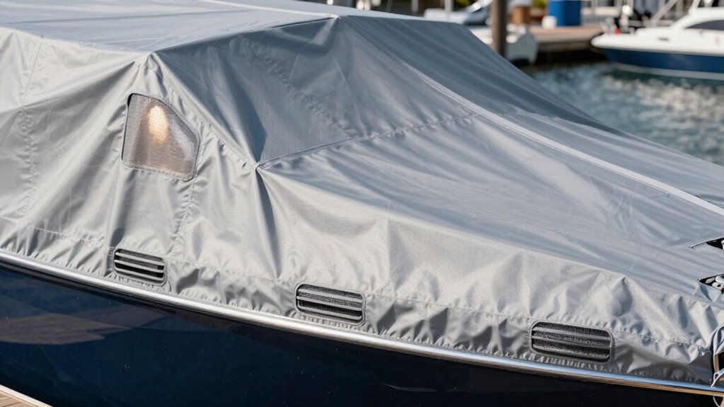 improve boat cover ventilation