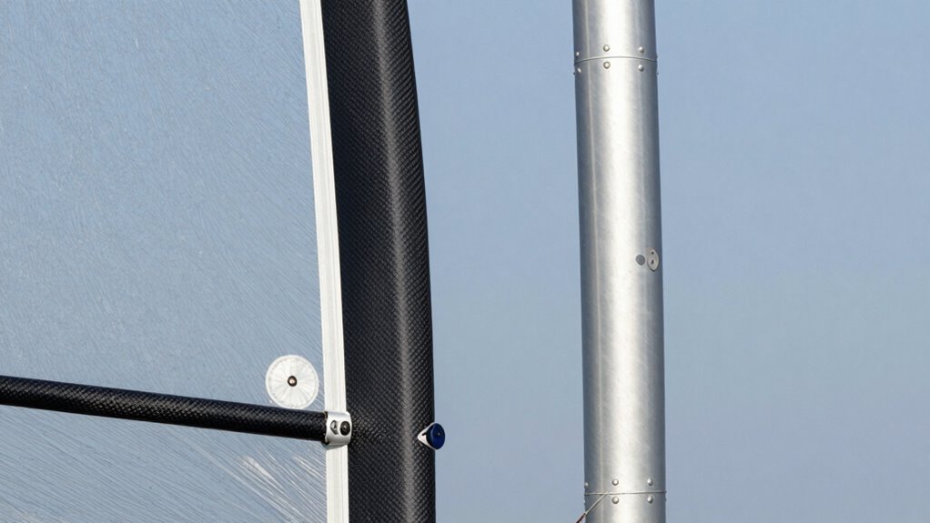 mast flex enhances sailing