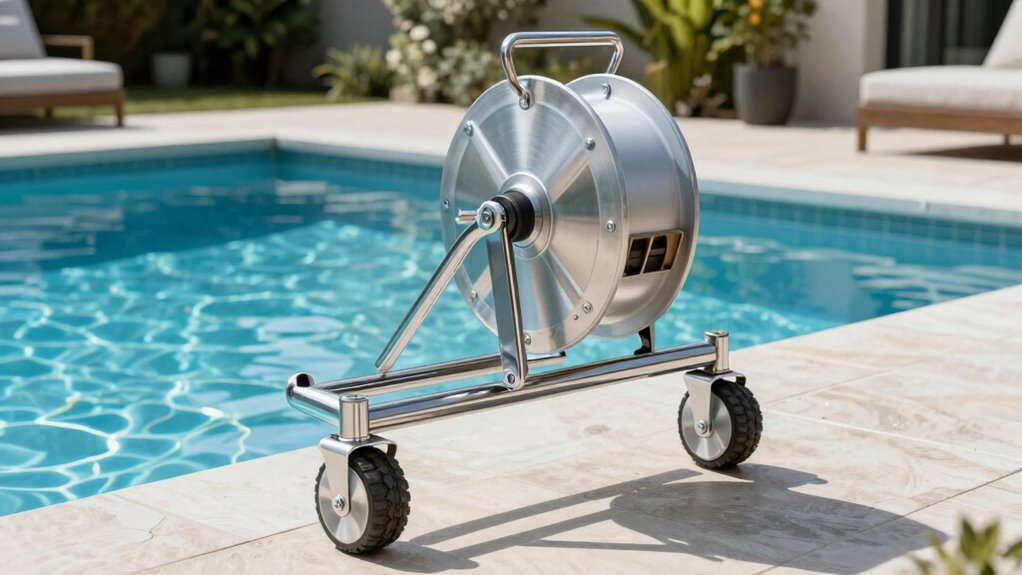 pool cover reel considerations