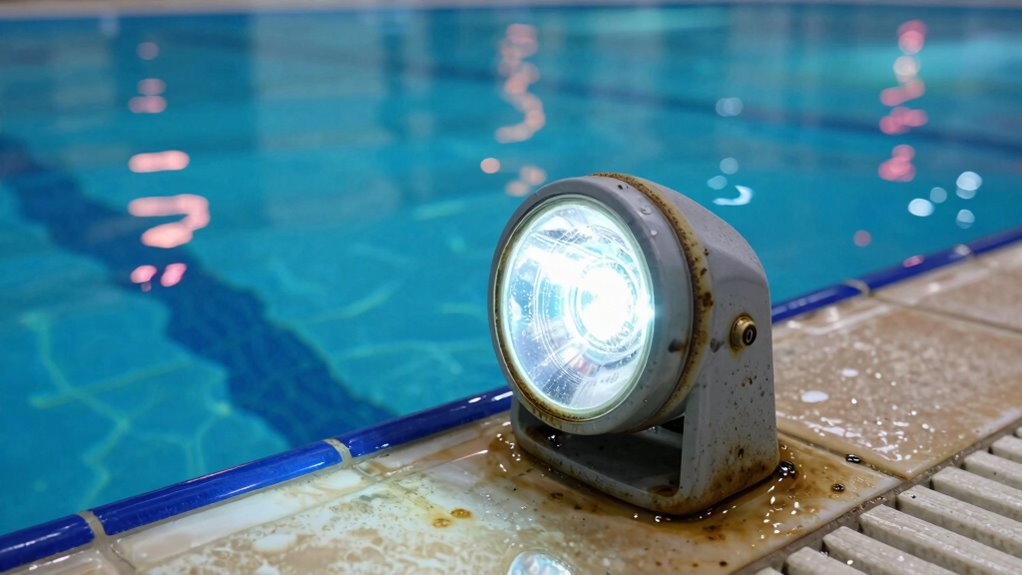 proper pool light maintenance