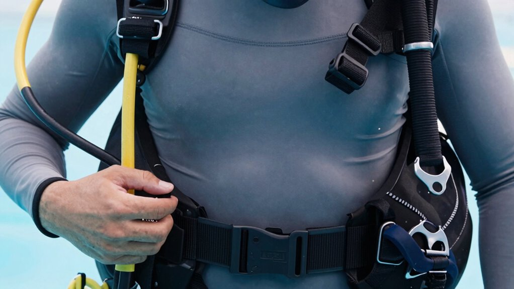 properly fitted diving gear