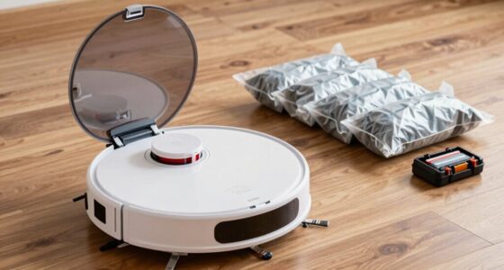 robot vacuum bag maintenance