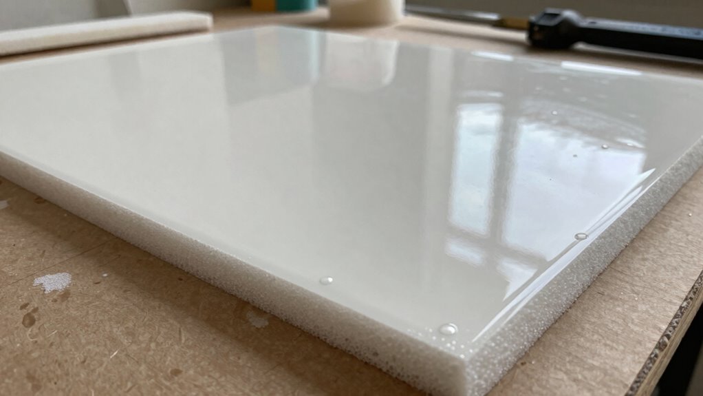 safe epoxy foam transition
