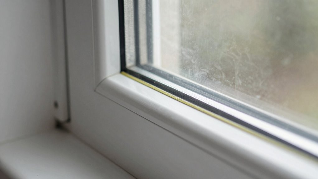 seal gaps with weatherstripping