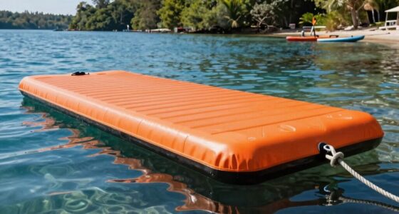 secure floating docking