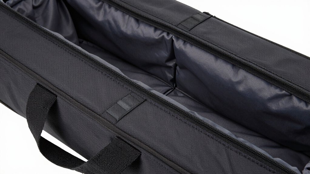 secure padded surfboard travel