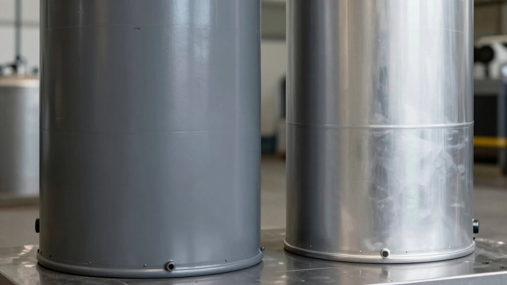 tank materials for weight