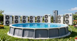 top above ground pool heaters