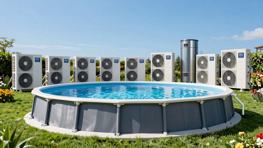 top above ground pool heaters