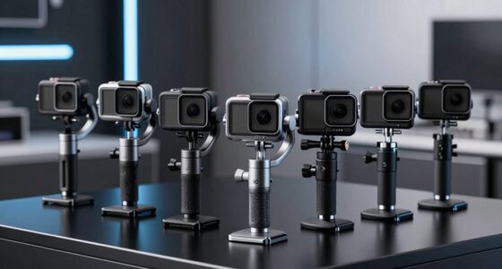 top action camera gimbals