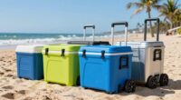 top beach cooler wheels