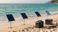 top beach solar generators