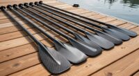 top carbon fiber sup paddles