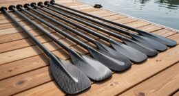 top carbon fiber sup paddles
