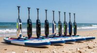 top paddle board electric fins