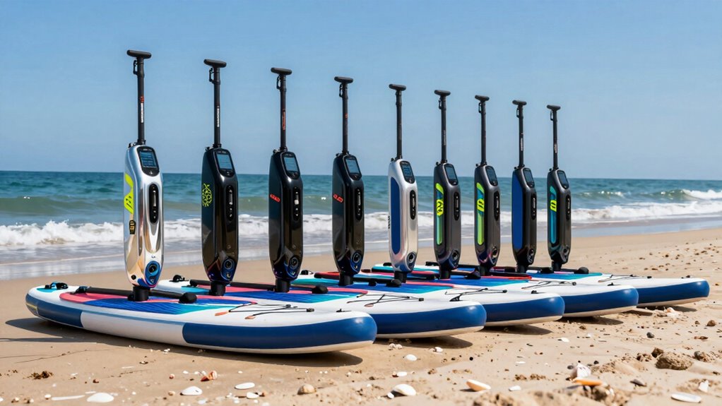 top paddle board electric fins