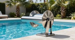 top pool cover reel systems