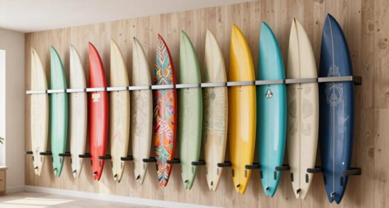 top wall mounted surfboard racks